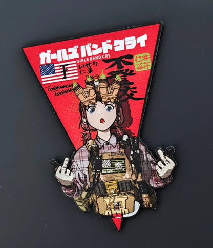 Anime Girls Band Tactical Morale Patch