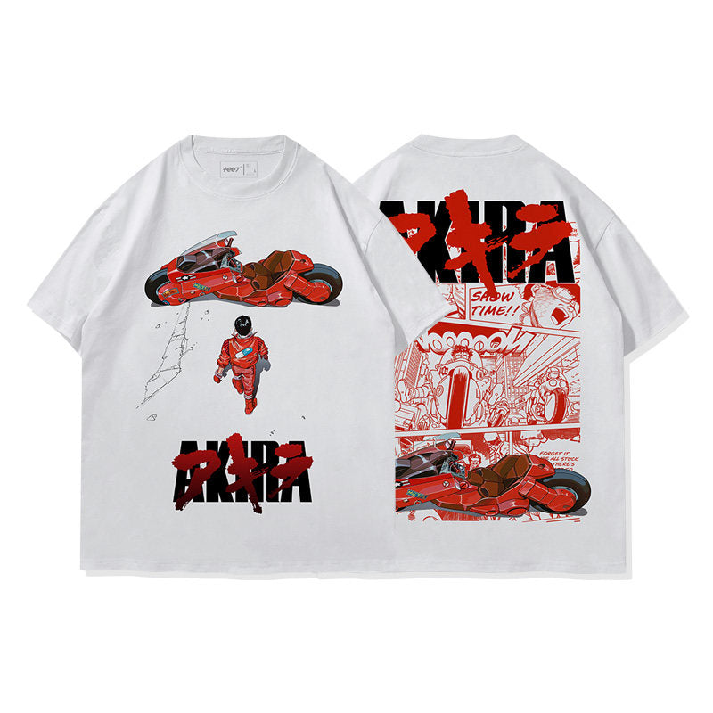 Neo Tokyo Retro Motorcycle T-Shirt