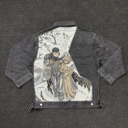 Berserk Guts & Casca Denim Jacket