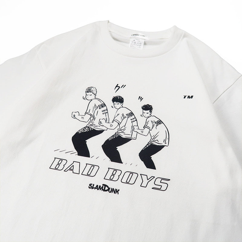 Sommert-skjorte i ren bomull Slam Dunk Manga-stil