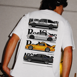Pure Cotton Initial D Summer Tshirt