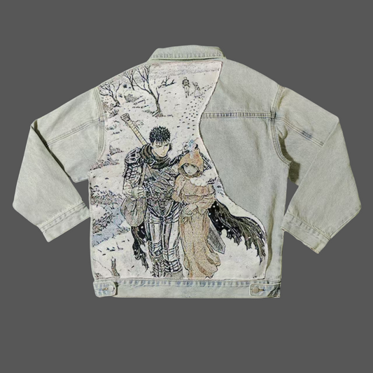Berserk Guts & Casca Denim Jacket