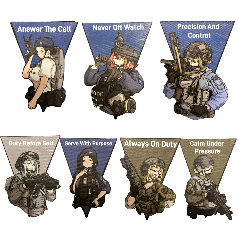 【Prévente】Écusson triangle waifu anime