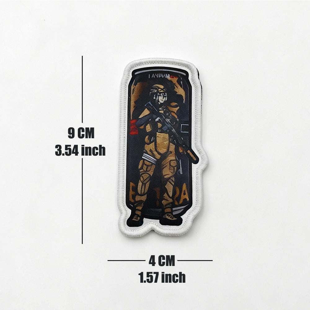 Tactical Girl Drink Can Morale Patch