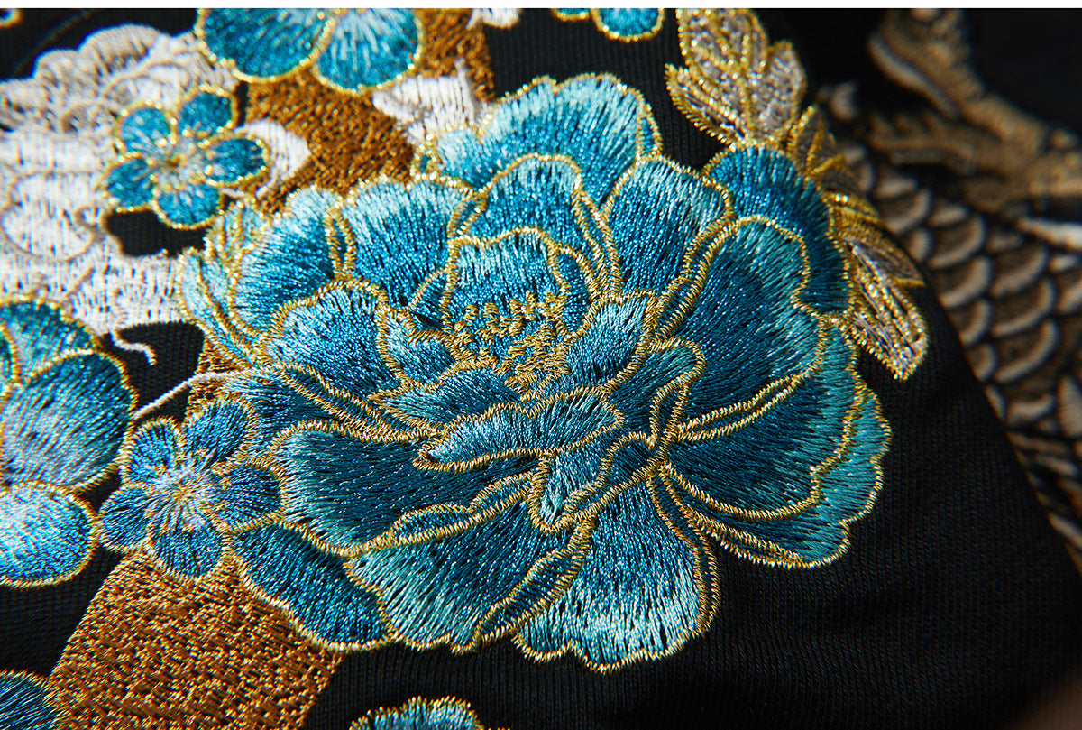 Dragon Sukajan Embroidered Hoodie