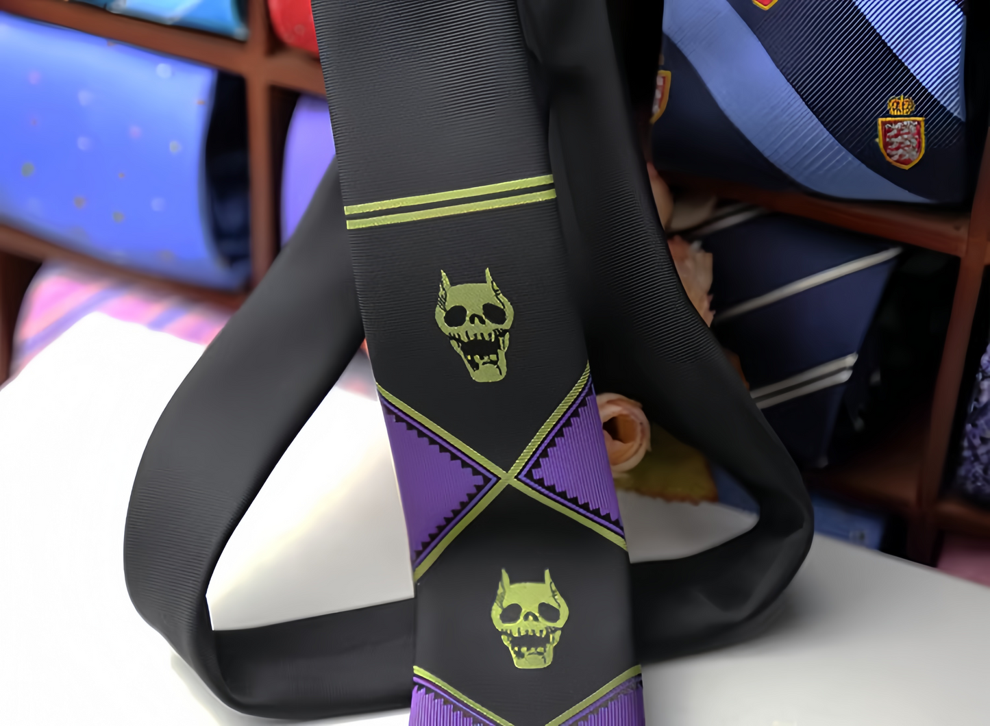 JoJo’s Bizarre Adventure Kira Yoshikage Premium Tie