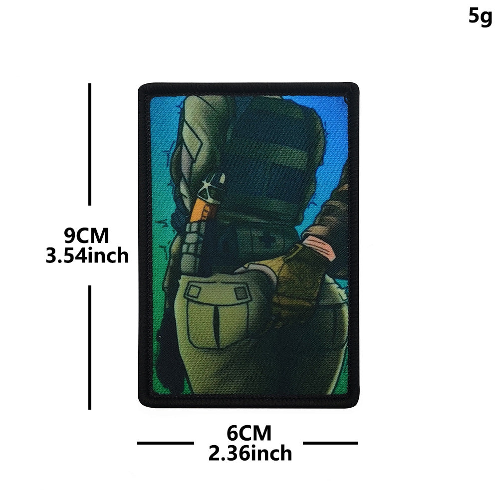 Tactical Girl Drink Can Morale Patch