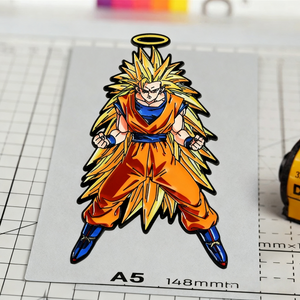 Goku Metal Pin