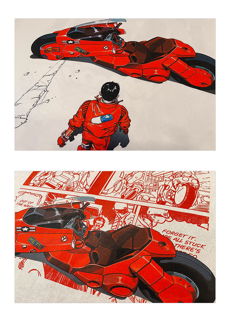 Neo Tokyo Retro Motorcycle T-Shirt