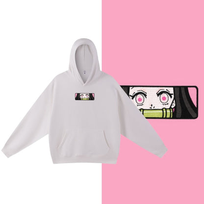 Nezuko Embroidered Hoodie