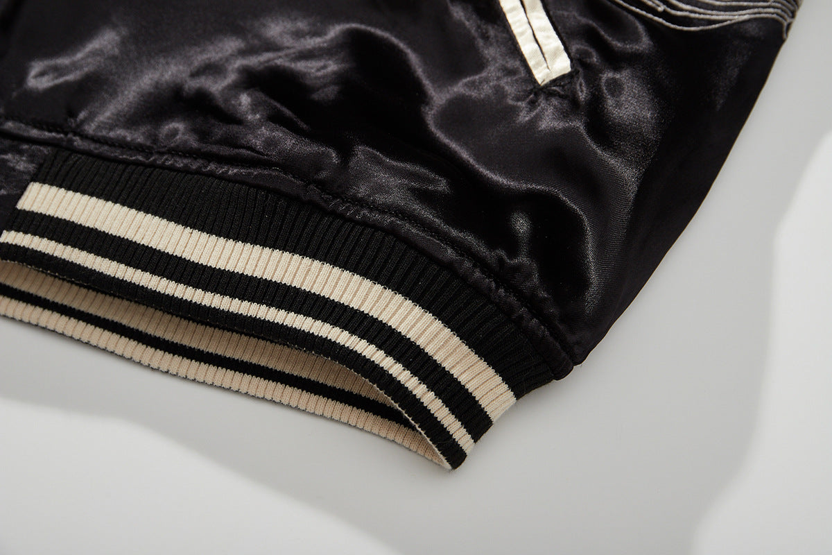Twin Dragons Satin Jacket