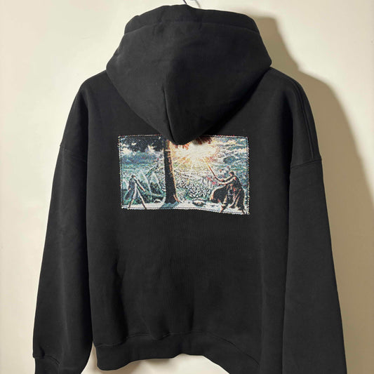 Berserk Guts & Griffith Boxy Zip Hoodie