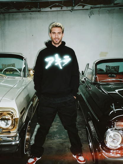 Japanese Akira Reflective Hoodie