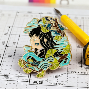 Muichirou Metal Pin