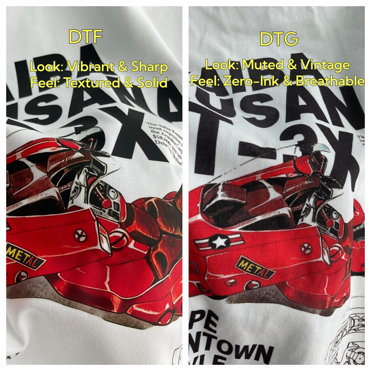 T-shirt από καθαρό βαμβάκι Akira Vintage