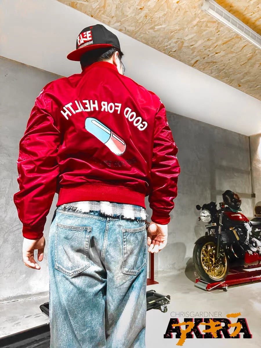 Akira Retro Flight Jacket