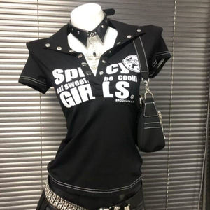 T-shirt graphique « Spicy Girls » grande taille disponible