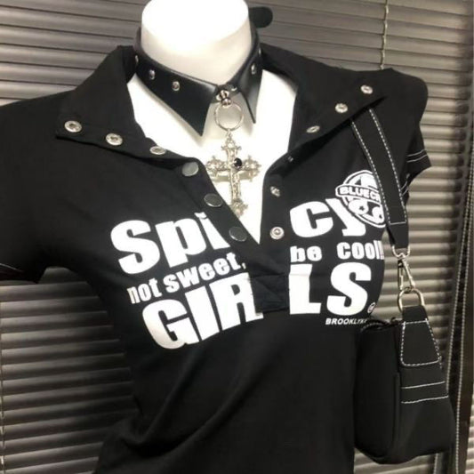 "Spicy Girls" Graphic Tee Plus Size Available