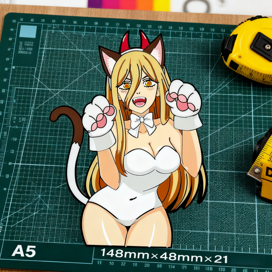 Chainsaw Man Power Metal Pin