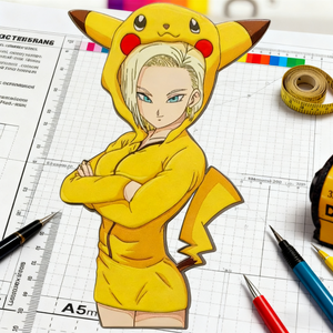 Broche en métal Genshin Furina