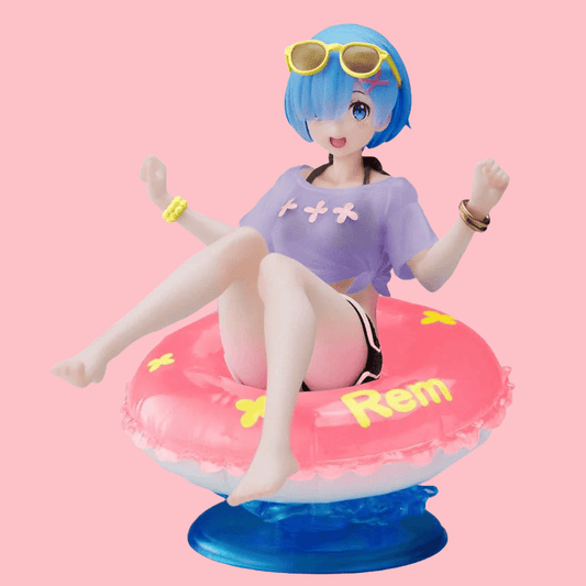 Rezero Rem Swimsuit Version Anime Girl PVC Figure