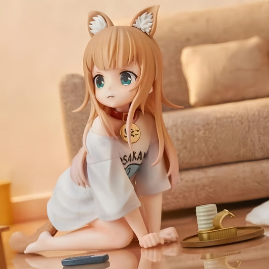 Neko Girl Anime Girl PVC Figure