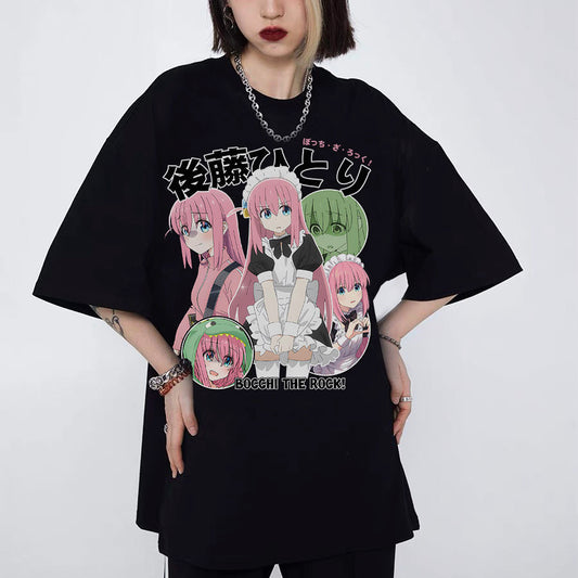 T-shirt en pur coton imprimé Girls Band Cry
