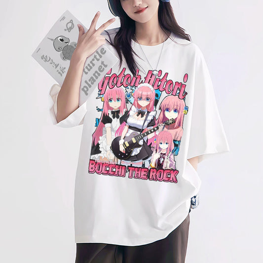 T-shirt en pur coton imprimé Girls Band Cry