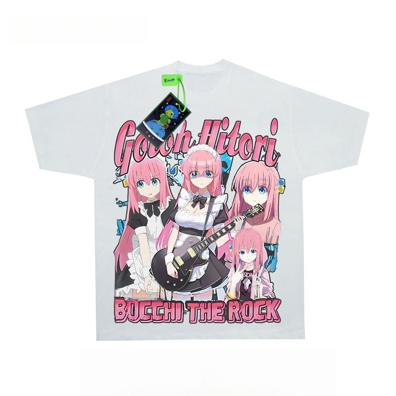 T-shirt en pur coton imprimé Girls Band Cry