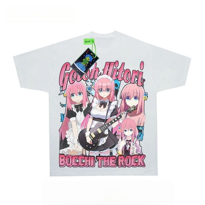 T-shirt en pur coton imprimé Girls Band Cry