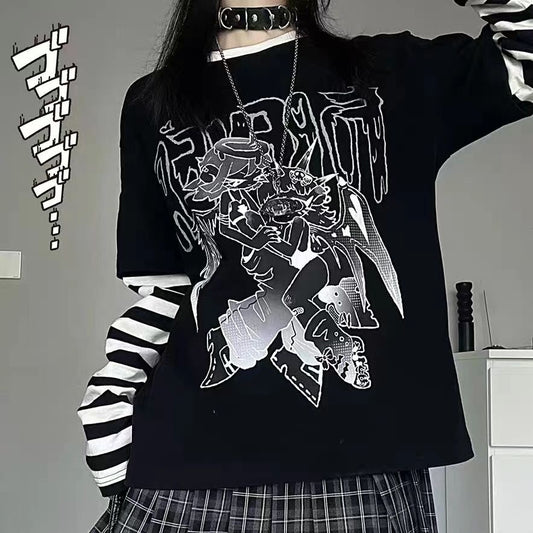 "DOUBLE LAYER VIBES" Top