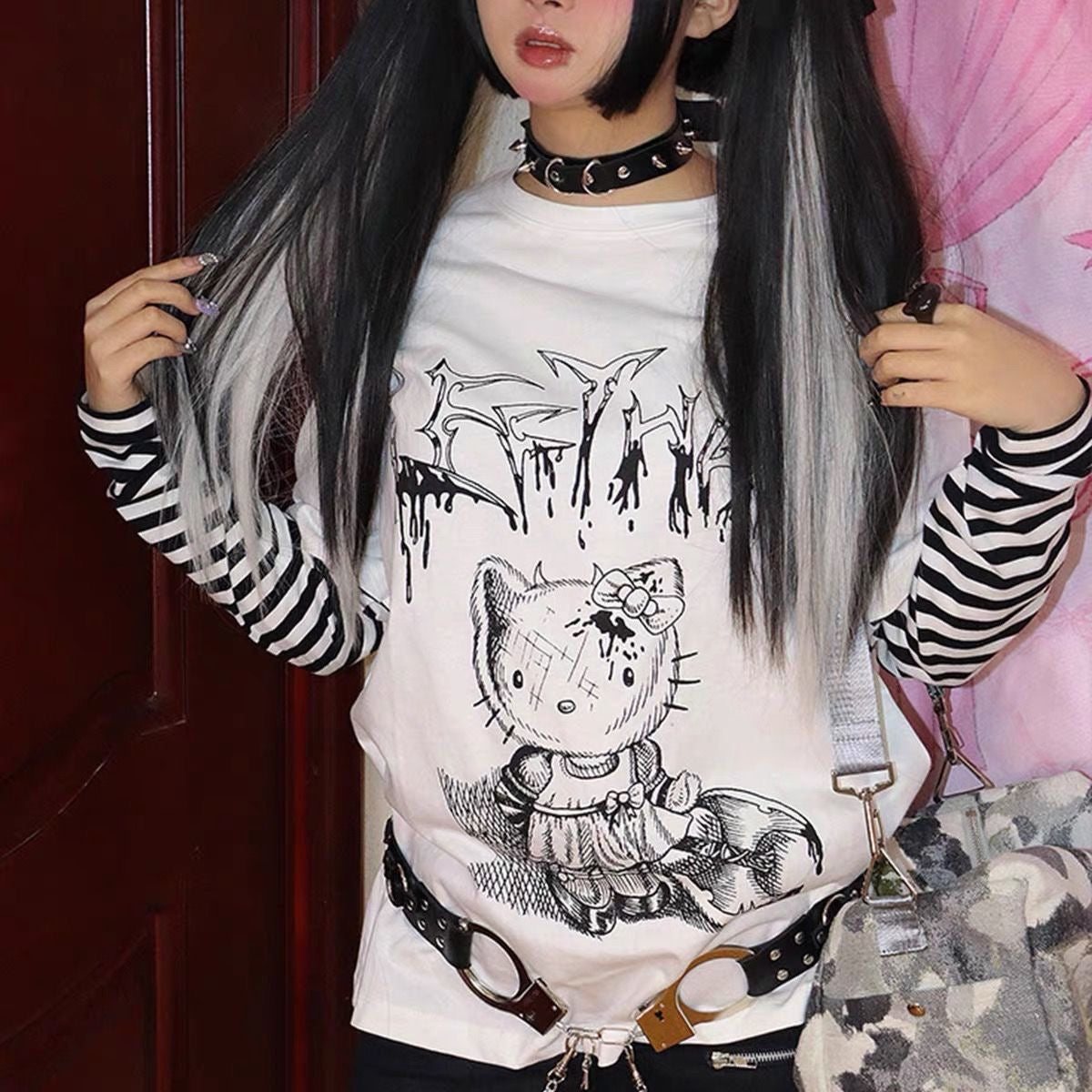 “STRIPE” Long Sleeve Tee
