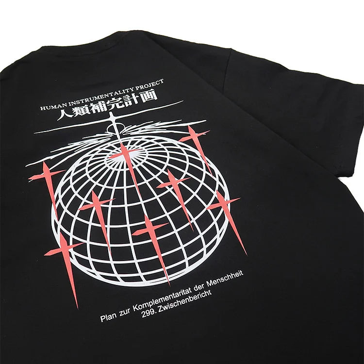 T-shirt du projet d’instrumentalité humaine Neon Genesis Evangelion