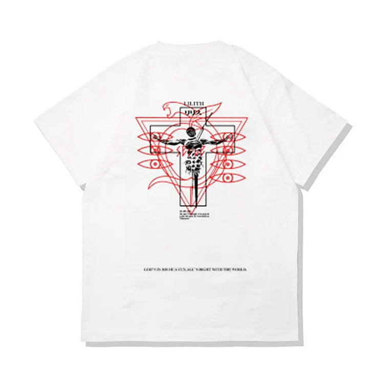 T-shirt en pur coton Neon Genesis Evangelion Lilith