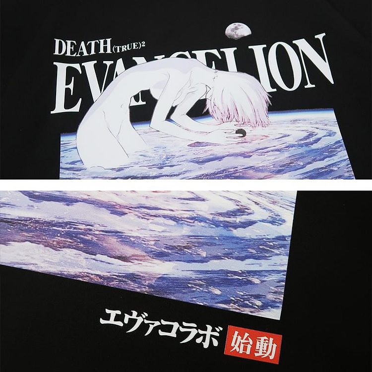 T-shirt Neon Genesis Evangelion en pur coton