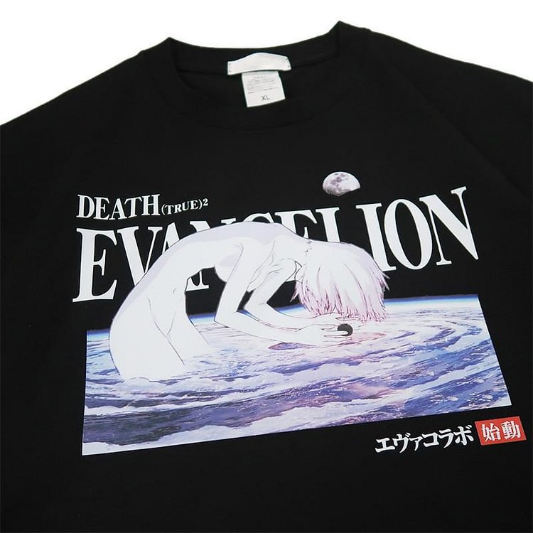 T-shirt Neon Genesis Evangelion en pur coton