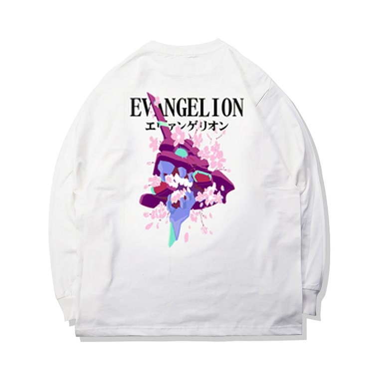 Eva Sakura EVANGELION-01 Long Sleeve T-shirt