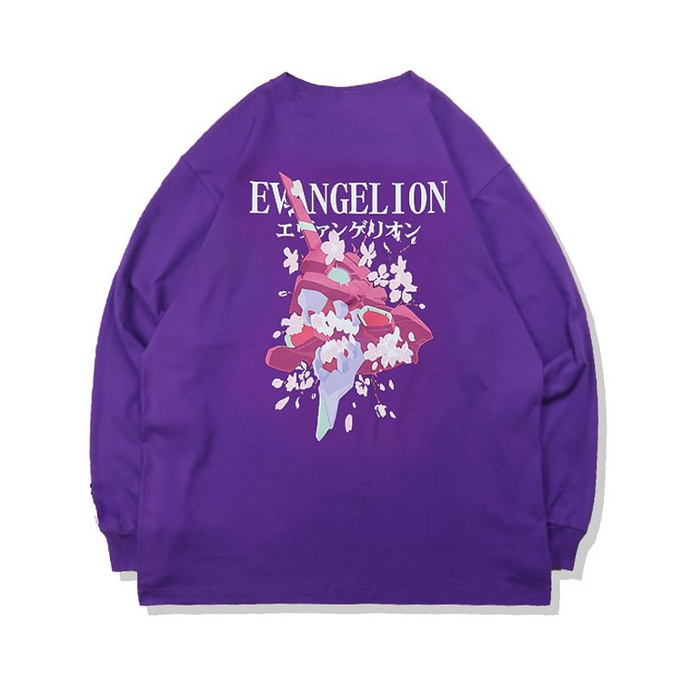 Neon Genesis Evangelion Sakura EVANGELION-01 T-shirt à manches longues