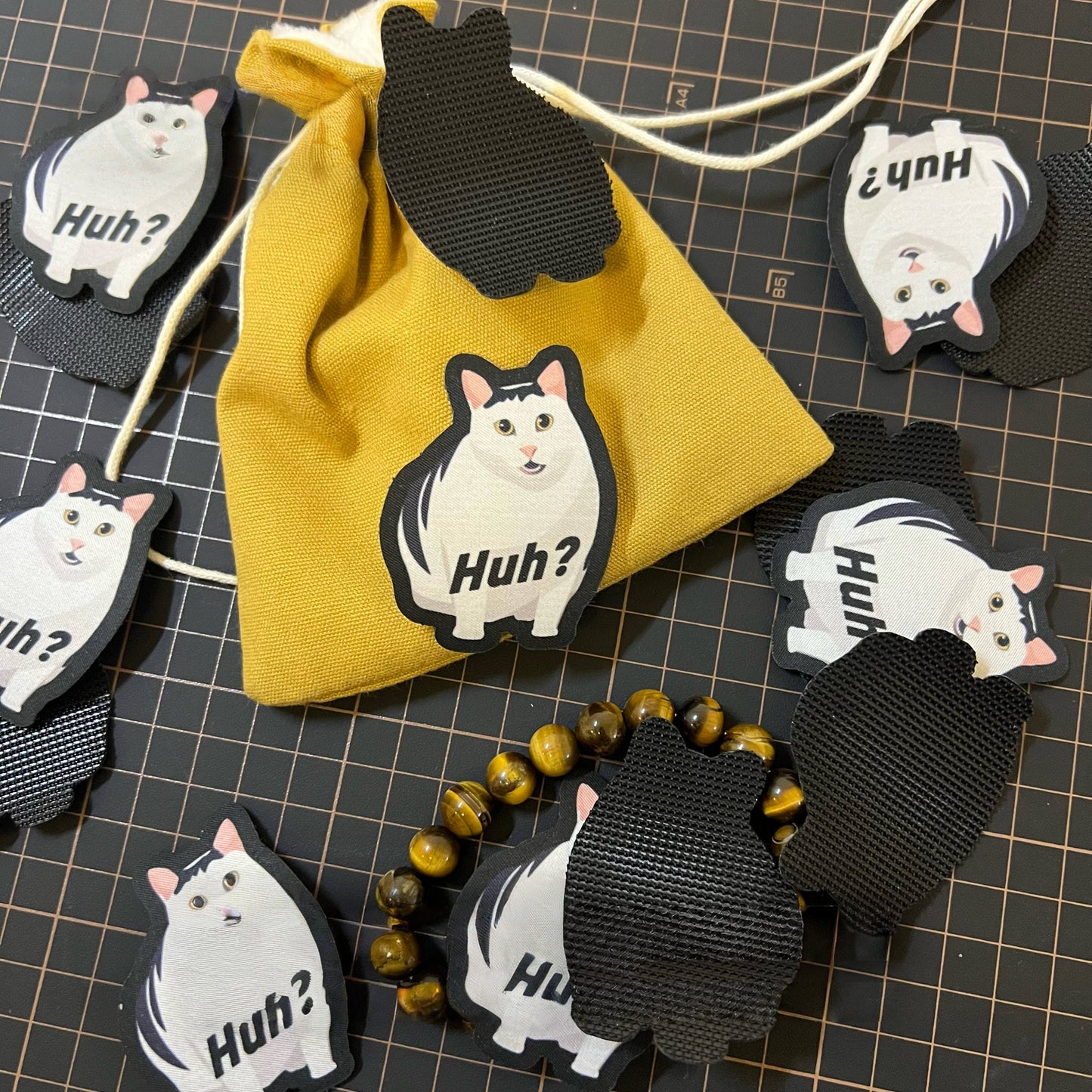 Huh? Confused Cat Meme Tactical Morale Patch