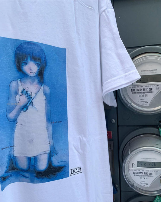 Lain Retro Gaphic T-shirt