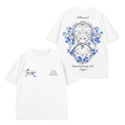 Dandadan – Süßes, ästhetisches Langarm-T-Shirt aus reiner Baumwolle
