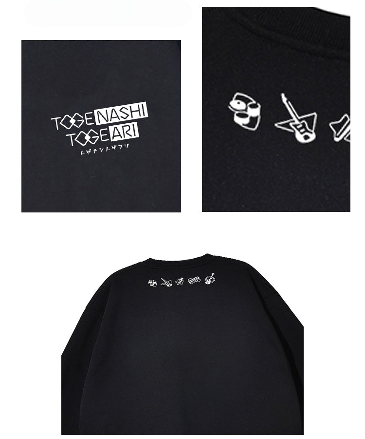 Dandadan – Süßes, ästhetisches Langarm-T-Shirt aus reiner Baumwolle