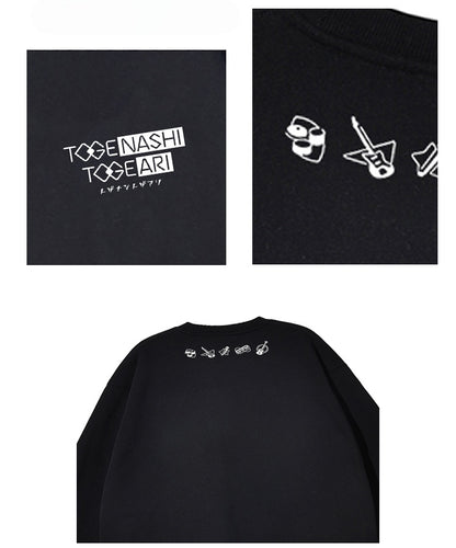 Dandadan – Süßes, ästhetisches Langarm-T-Shirt aus reiner Baumwolle