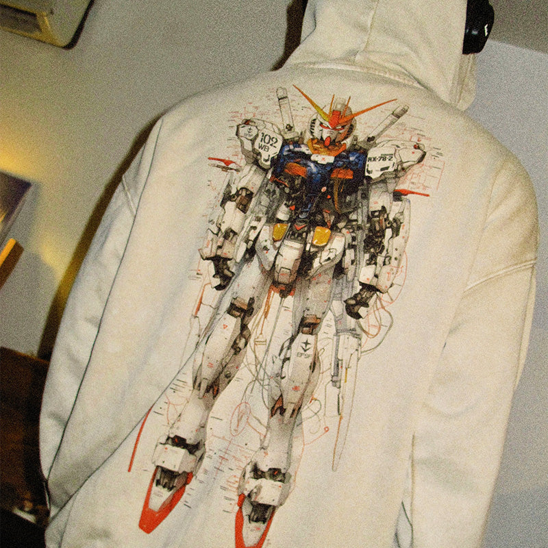 Reiner Baumwollpullover „Offensichtlich gestohlen“ von Kusanagi CT-3X