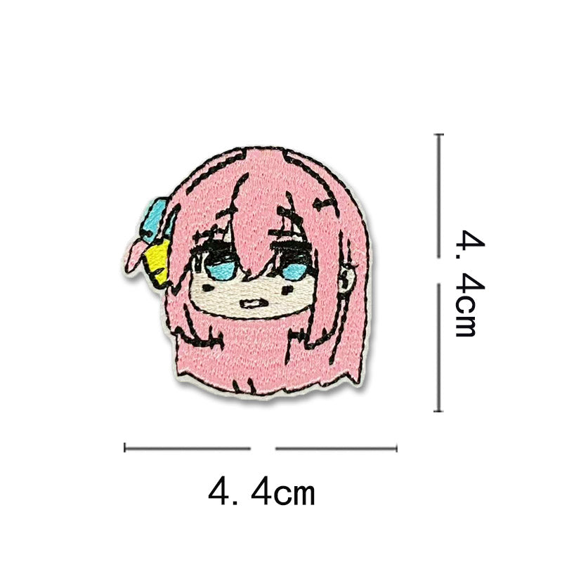 Bocchi The Rock Embroidered Hoodie