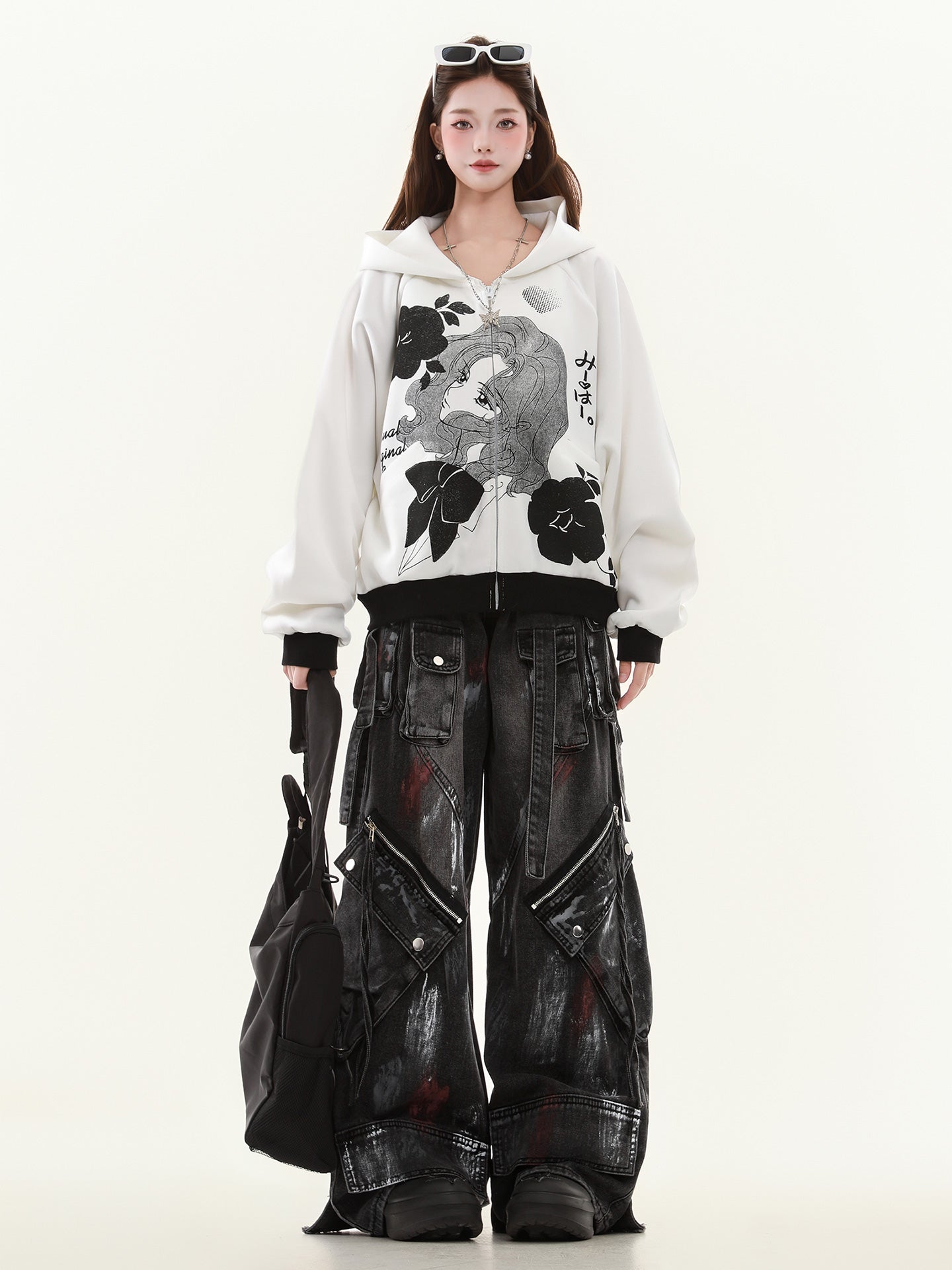 Versailles Rose Vintage Anime Hoodie