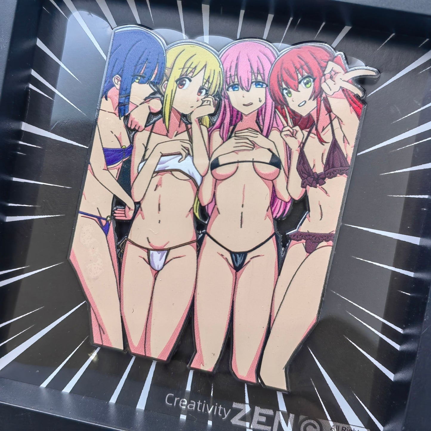 Broche en métal Genshin Furina