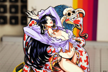 One Piece Empress Boa Hancock Metal Enamel Pin
