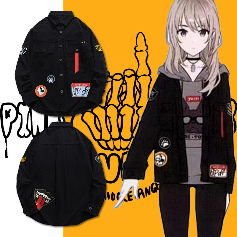 Girls Band Cry Momoka Kawaragi Denim Coat