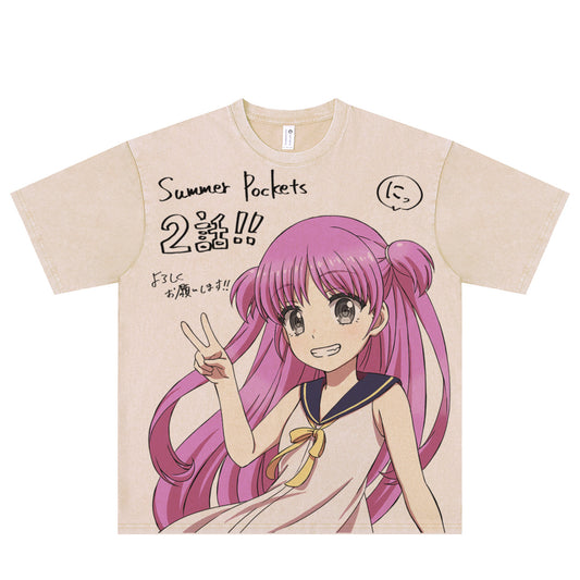 Summer Pockets Kato Umi‌ T-shirt